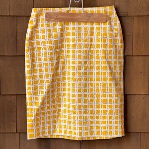 Talbots Skirt Yellow
